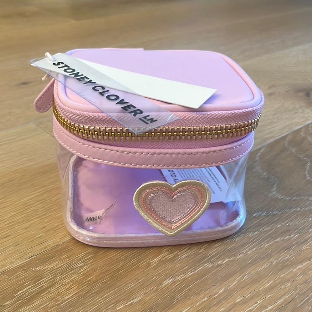 NWT stoney clover lane mini open top pouch